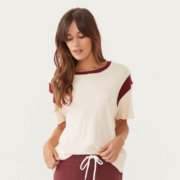 Monrow Tops - Monrow Moto Tee